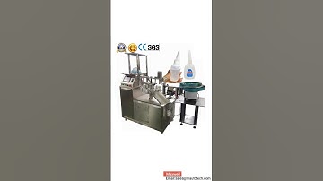 Semi Auto 502 Super Glue Filling Capping Machine / Filler #gluefillingmachine #502gluefillingmachine