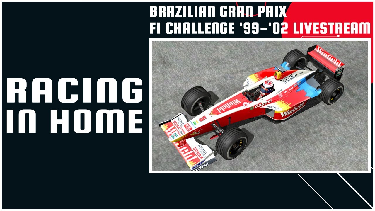 99 Brazilian GP 🇧🇷 - F1 Challenge 99-02 Gameplay