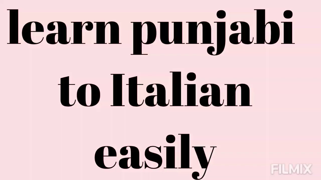 learn punjabi to Italian easily class 9 (kitchen objects)
