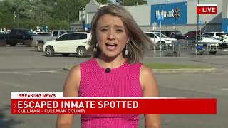 Escaped Jefferson County inmate believed to have stolen SUV in Cullman