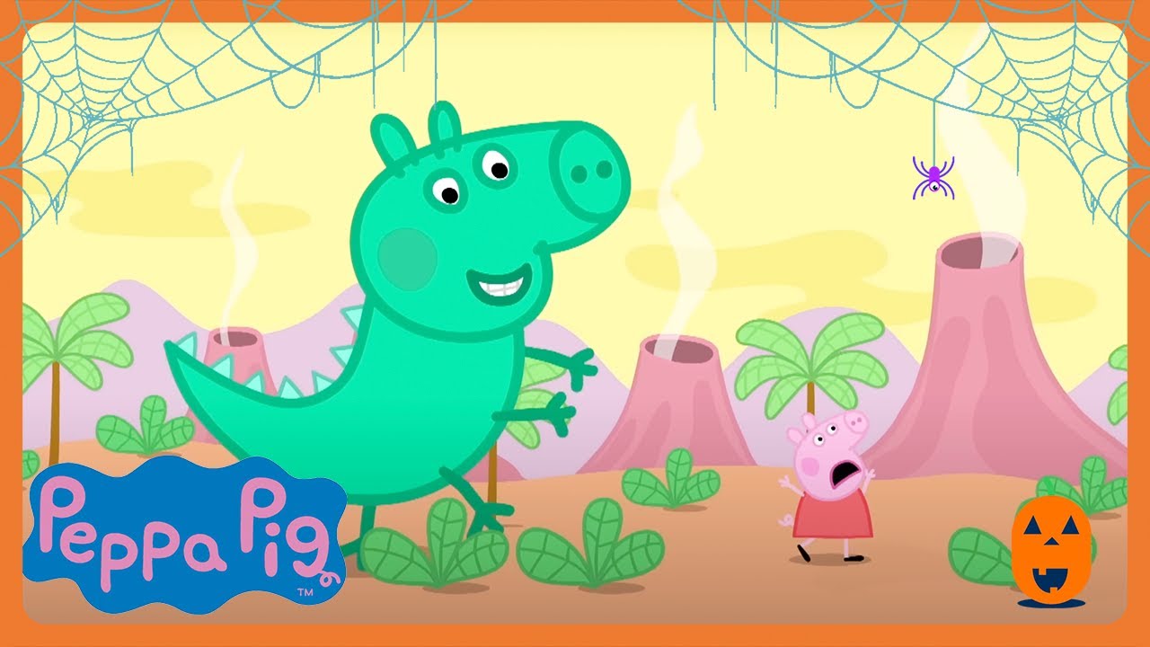Peppa Pig - 🎃 Dinosaur Dream 🎃 | WildBrain Zoo | Cartoons for Children