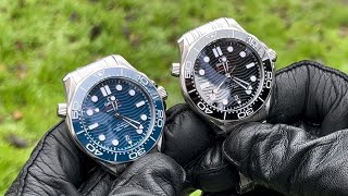 Omega Seamaster Professional Diver 300: Black or Blue?