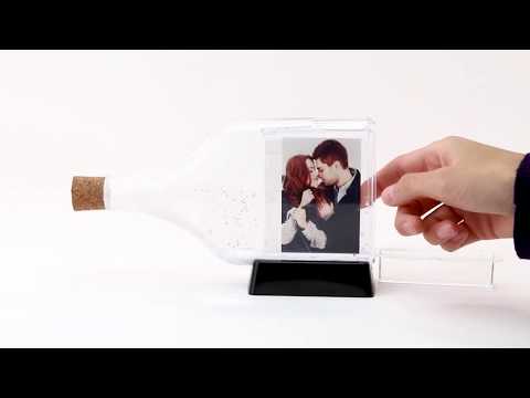 Photo-in-a-Bottle Snow Globe