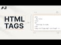 HTML Tags Explained | HTML Basics for Beginners | Part 1 | P2P
