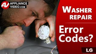 Washer Repair - Pressure Sensor Error Code PE - Pressure Switch - Troubleshooting &amp; Diagnostics