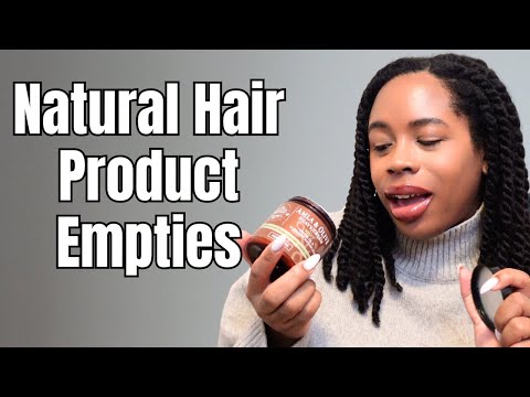 2025 NATURAL HAIR PRODUCT EMPTIES | Natural Hair Growth