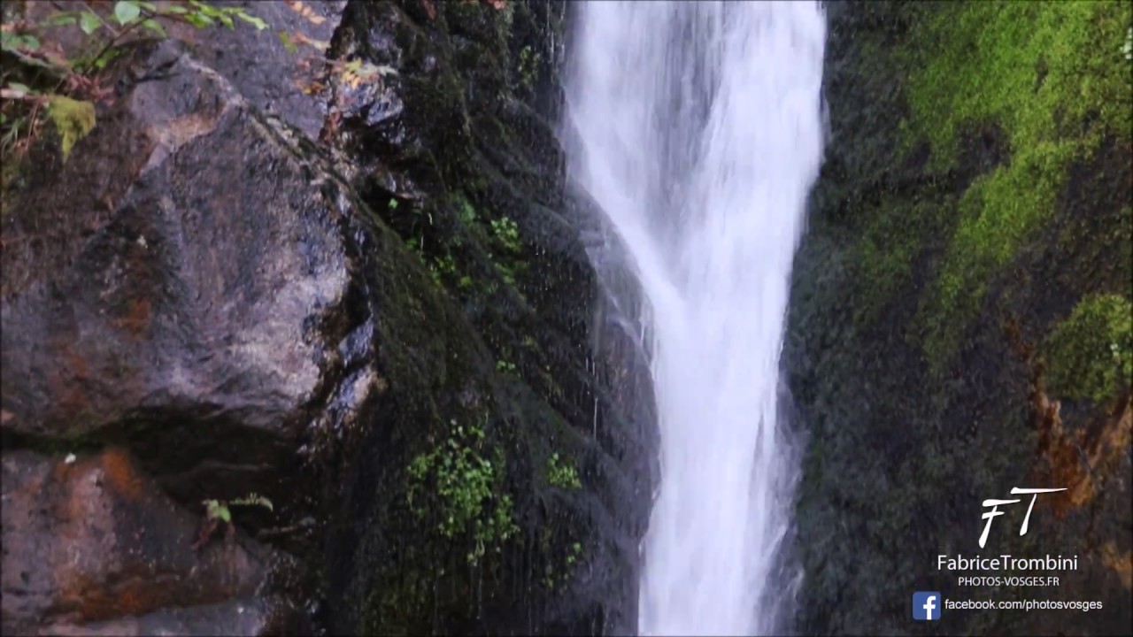 Cascade du Rudlin Hautes Vosges entre le Valtin et Plainfaing