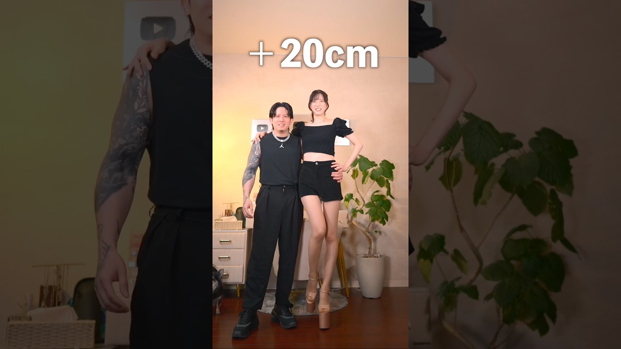 男が許せるハイヒールの限界に挑戦したら、夫の本音が… #shorts