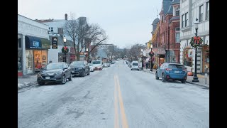 Tarrytown, New York Walking Video - Main St. 4K