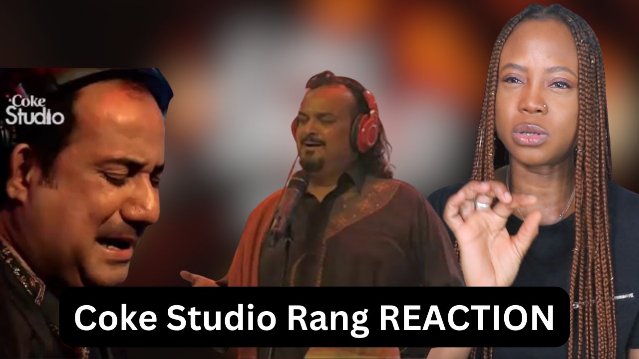 Coke Studio Rang REACTION! | Rahat Fateh Ali Khan & Amjad Sabri - YouTube