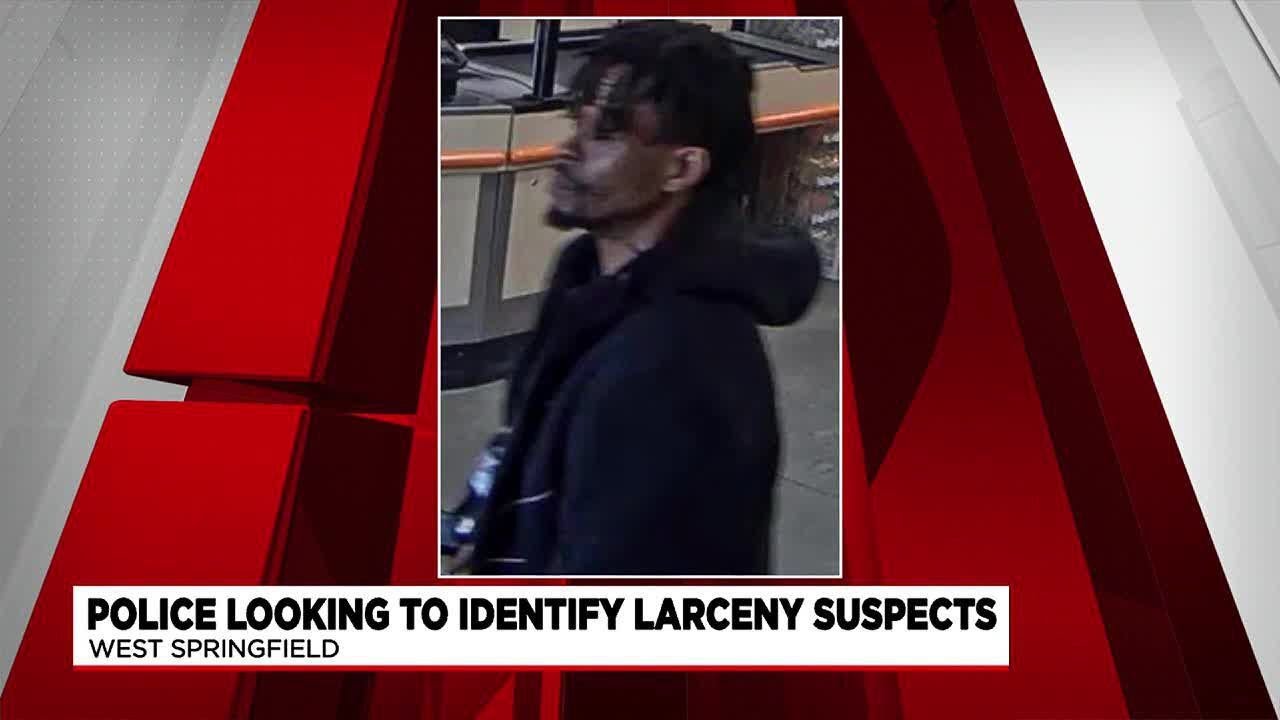 West Springfield Police search for larceny suspects - YouTube