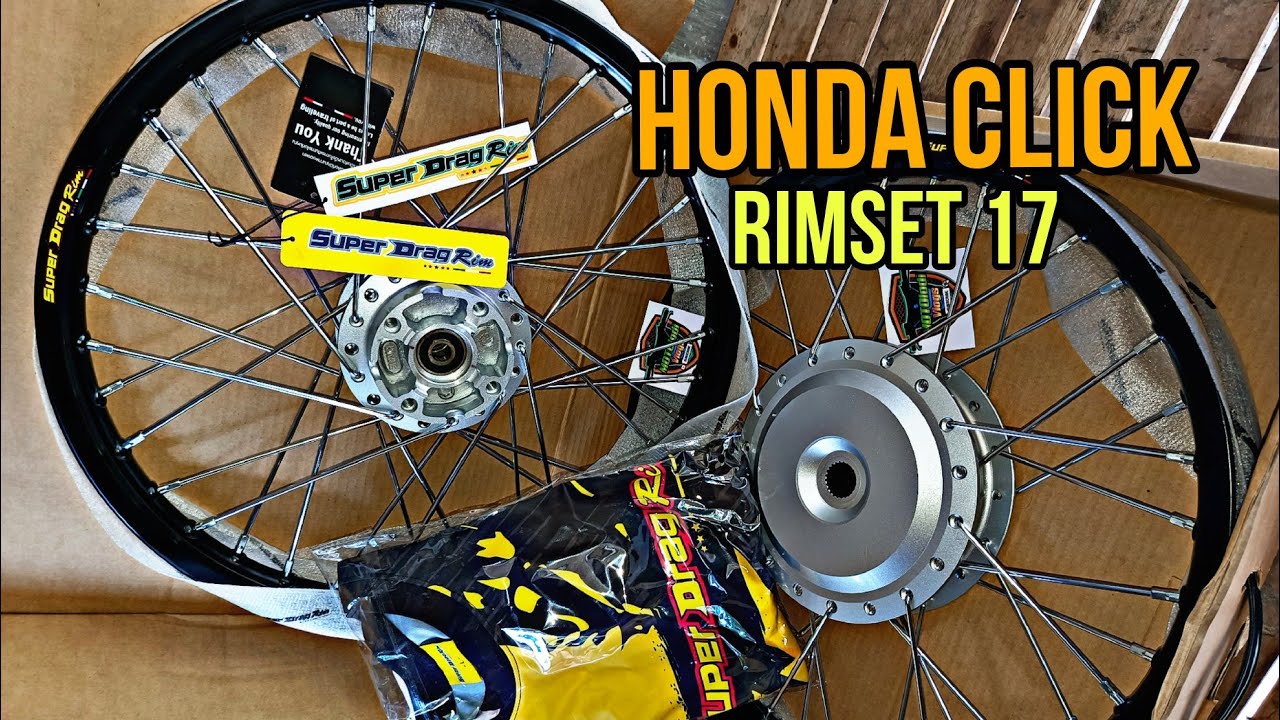 RIMSET HONDA CLICK - YouTube