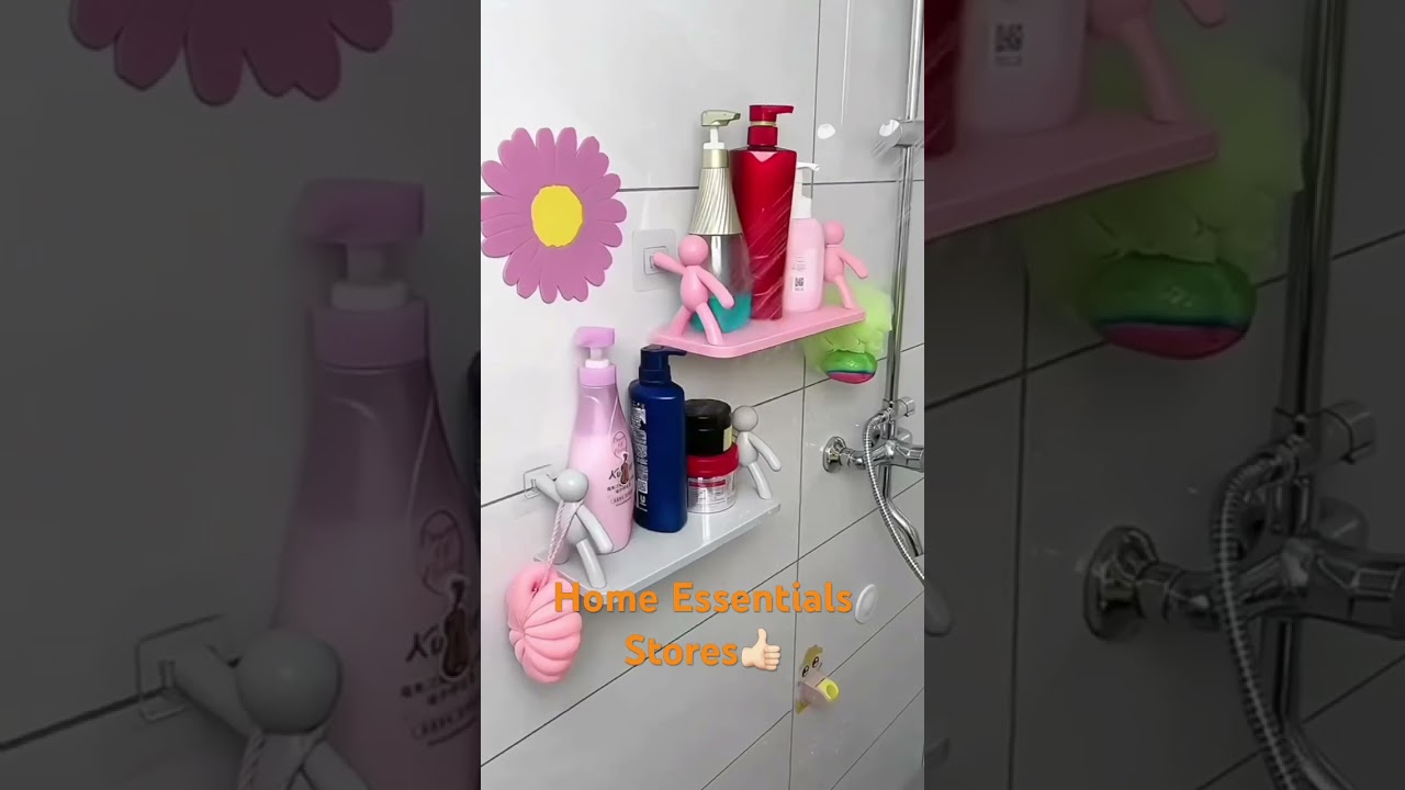 (2 Pieces) Humanoid Bathroom Organizer - Bathroom Shelf Soap Holder