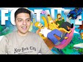 Mis Primeras Partidas En Fortnite X Los Simpson