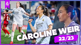 All 28 goals scored by Caroline Weir 22/23 | Real Madrid