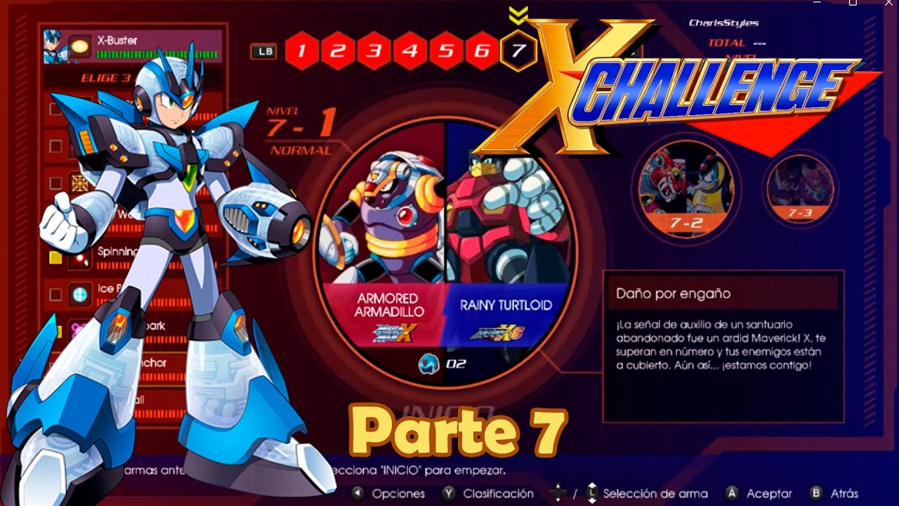 Mega Man X Challenge! - Nivel 7 de 9: La venganza!