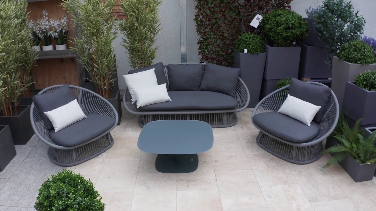 Spade Alu Round Rope Outdoor Furniture Collection YouTube