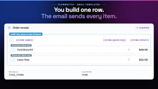 Your Receipt Email Only Lists One Product. Here's the One Block That Fixes It.