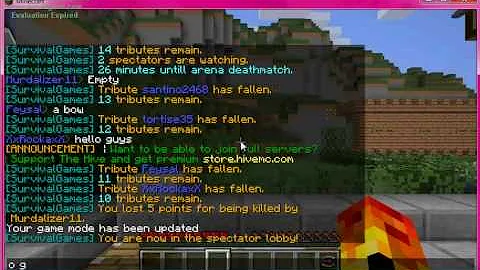 Minecraft: Hunger Games Episode 1 - Joshua Kidwell...