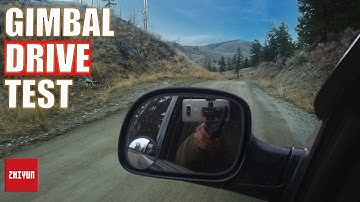 ZHIYUN SMOOTH Q2 GIMBAL CINEMATIC & DRIVING TEST