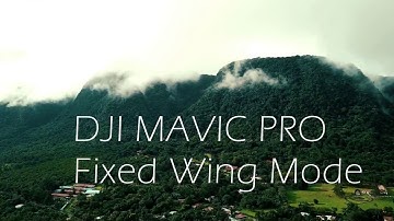 MavicPro Fixed Wing mode