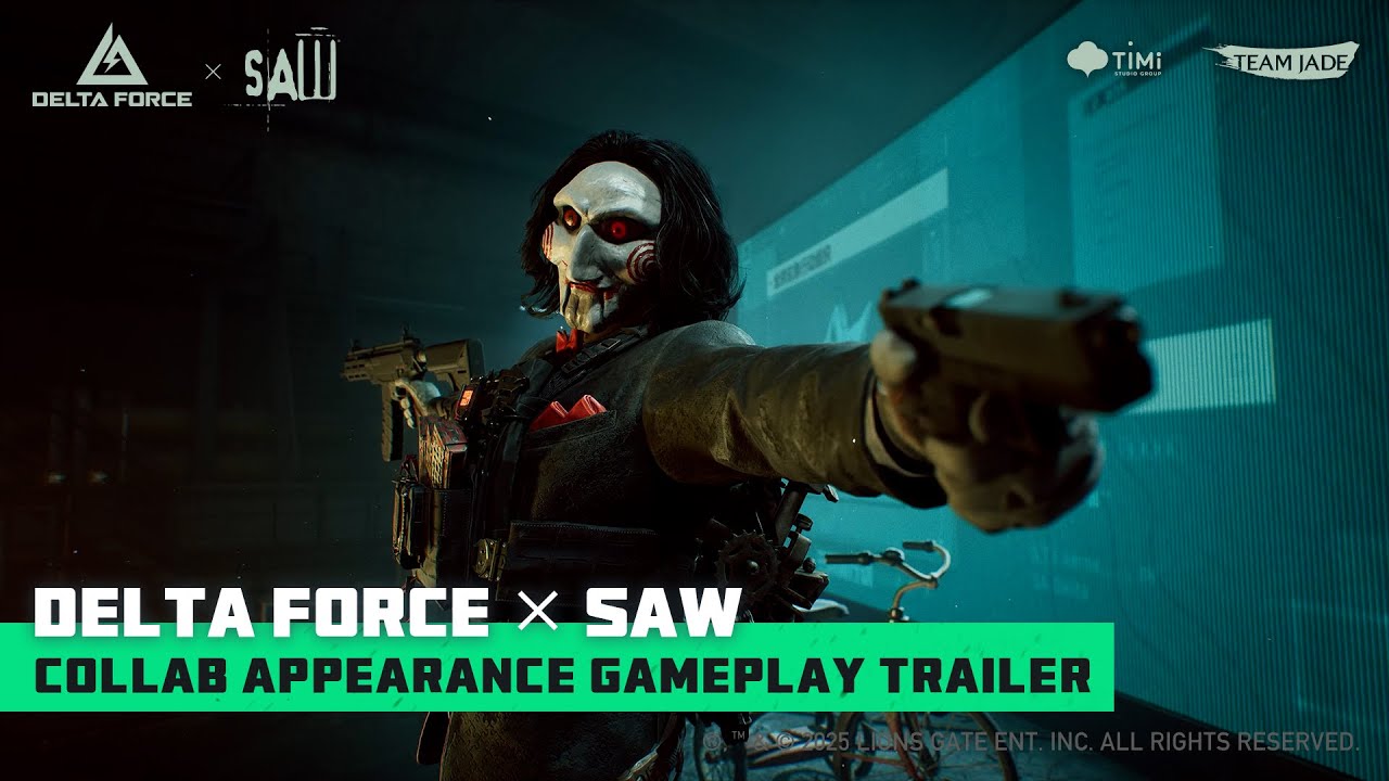 Delta Force | Legendary Collab Appearance Gameplay Trailer - D-Wolf·Saw (Delta Force× "Saw")