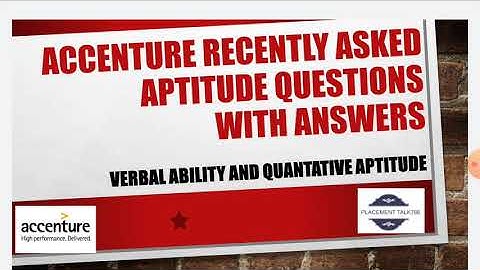 ACCENTURE 2021 - ACTUAL EXAM APTITUDE QUESTIONS WITH ANSWERS | MUST WATCH THIS VIDEO
