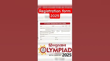 Hindustan Olympiad 2025 registration form kaise fill up kare #hindustanolympiad #shortsviral #viral
