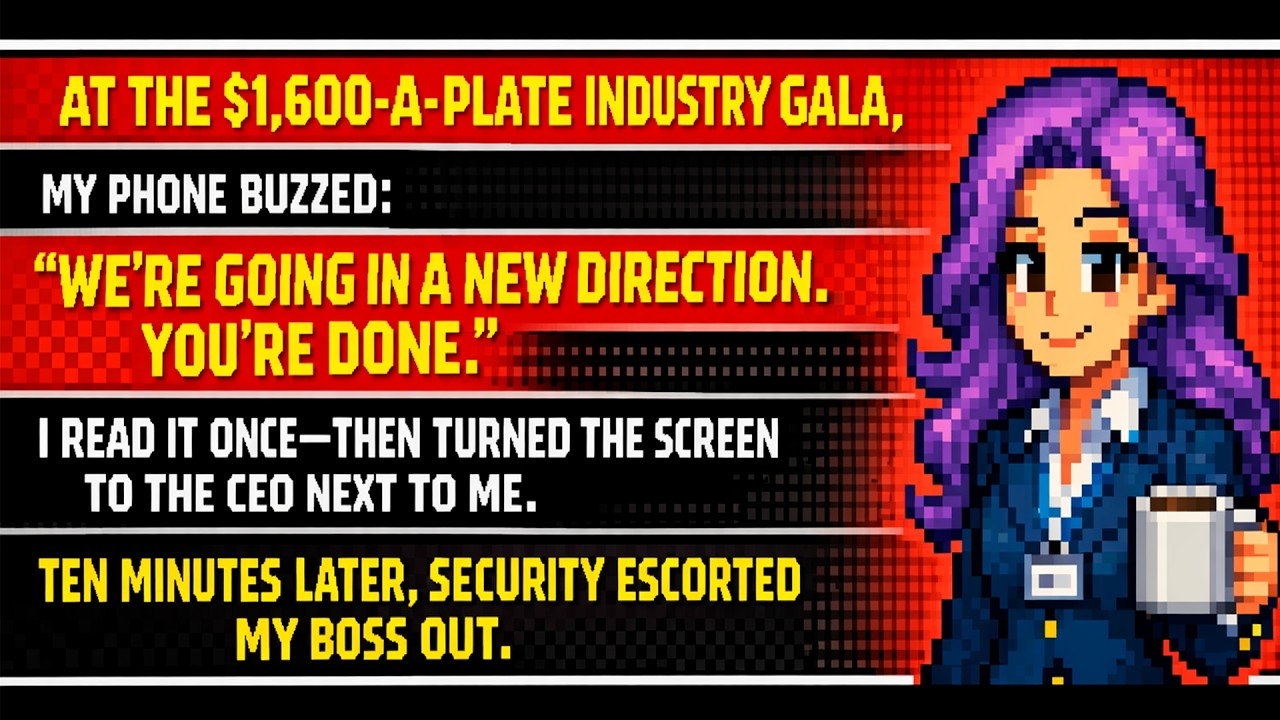 She Fired Me at the Gala. Ten Minutes Later, Security Escorted Her Out.