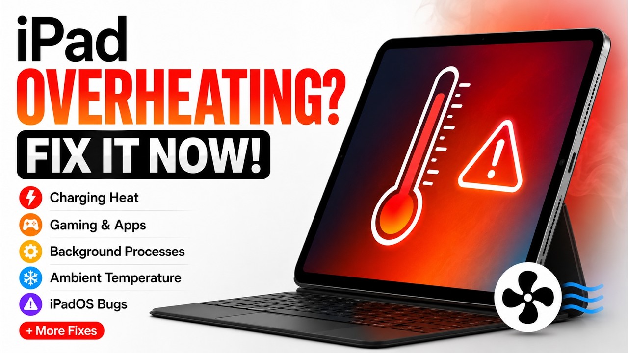 How to Fix iPad Overheating Issues | Fix iPad Getting Too Hot - YouTube