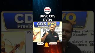 UPSC CDS History PYQ 🔥 Can You Answer This Question?