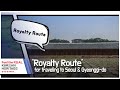 Korean heritage online travel  royalty route cartoon