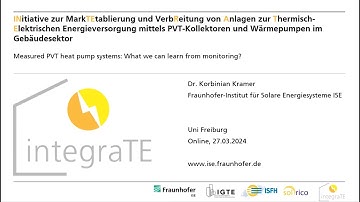 Photovoltaic-Thermal hybrid Systems – Make the Most Out of Your Space! - Dr. Korbinian Kramer