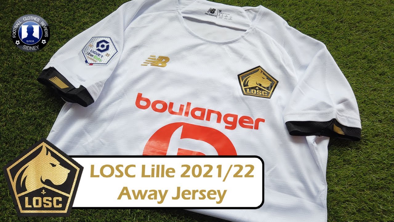 New Balance LOSC Lille 2021/22 Away Jersey Unboxing + Try on! 
