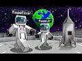 We Went to The MOON in Minecraft!