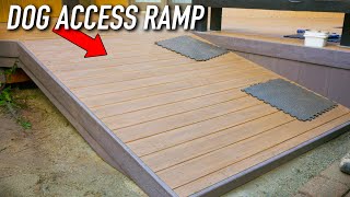 We Built An Access Ramp For Old Dogs || Dr Decks