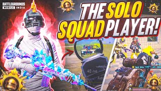 Playing Solo vs Squad In Top 100 Conqueror Lobby 🔥 | FASTEST 3 FINGER PLAYER #BGMI