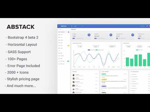 Abstack - Responsive Bootstrap 4 Web App Kit | Themeforest Website Templates and Themes