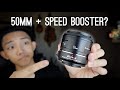 Canon M50 and 50mm Lens Adapter Comparison | Viltrox Speed booster vs Canon Lens Adapter