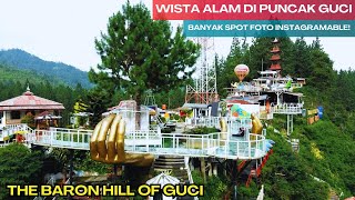 THE BARON HILL GUCI‼️ WISATA JEMBATAN KACA TANGAN EMAS RAKSASA