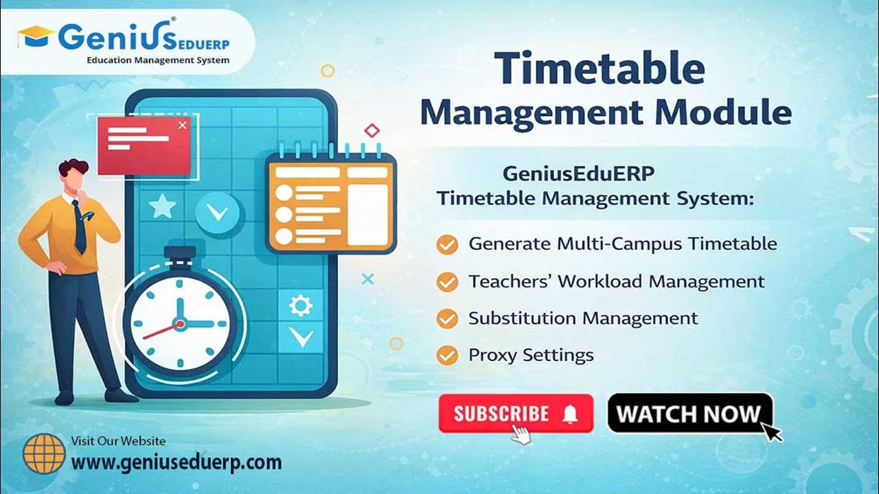 Timetable Management Module