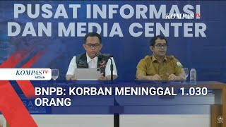 Bencana Banjir & Longsor Sumatera: Jumlah Korban Meninggal Dunia 1.030 Orang