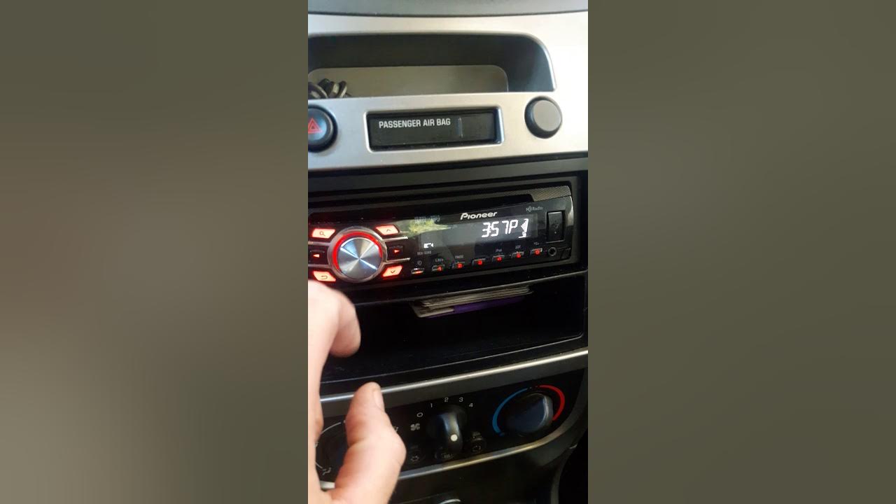 Changing time on Pioneer car stereo YouTube