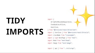 Keep your JavaScript imports tidy with this eslint plugin