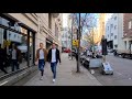 [4k] Exploring London MAYFAIR Incl. Back Streets (March 2021) London walking