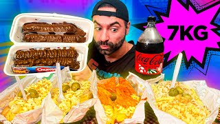Thumbnail for R$4000 se comer TUDO! Hotdog, churros + 2 LITROS de Coca! *7KG*