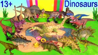 Dinosaur Mating Rituals -  T rex Spinosaurus - dinosaur facts 13+