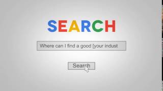 Search engine animation intro
