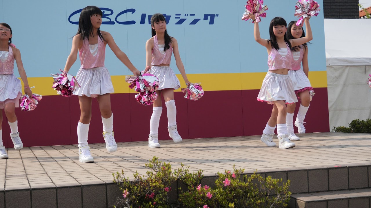 4K】チアドラキッズ「キッズチアダンス⑩」＠CBCハウジング2019