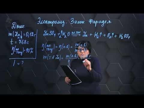 Электролиз. Закон Фарадея. Практическая часть. 10 класс.